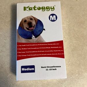 Inflatable dog collar size Medium
